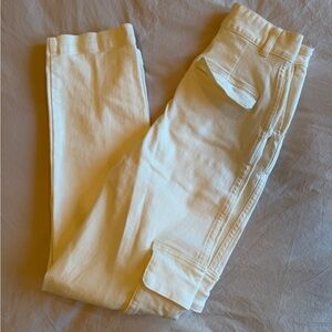 TNA Light Cream Cargo Pants